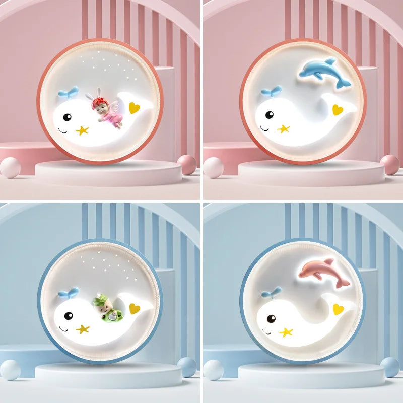 plafonniers de bande dessinée pour enfants garçons et filles modernes minimalistes - vue 4 sur 10