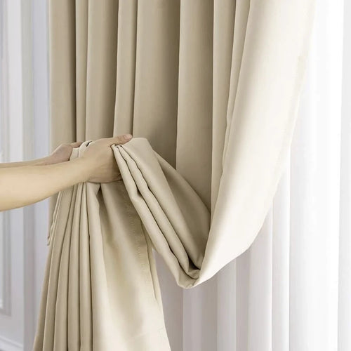 Rideau court moderne occultant pour cuisine et chambre - vue 4 sur 10