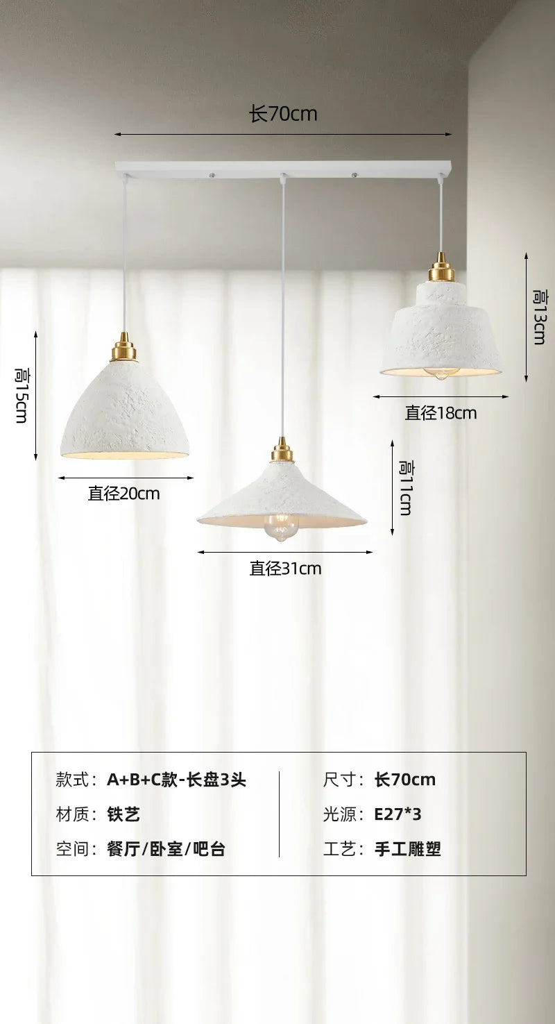 suspension artisanale wabi-sabi pour ambiance japonaise moderne - vue 12 sur 16