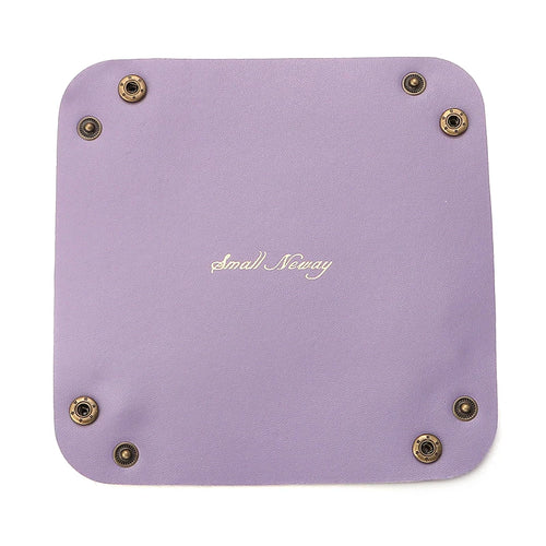 boîte de rangement en cuir pliable pour bijoux et accessoires - vue 11 sur 14