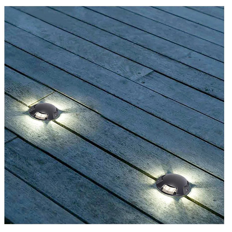 Versatile LED Aisle Lights for Outdoor Areas, Stairs, and Gardens - vue 3 sur 5