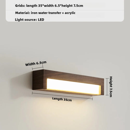 applique murale rétro pour intérieur design avec éclairage led - vue 10 sur 10