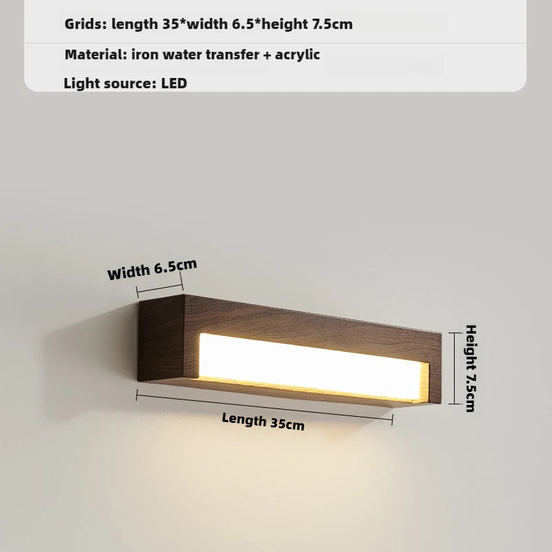 applique murale rétro pour intérieur design avec éclairage led - vue 9 sur 10