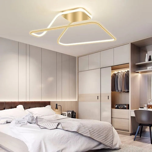plafonnier moderne réglable avec télécommande pour décoration intérieure - vue 2 sur 16