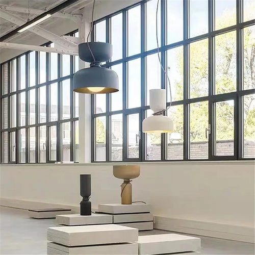 suspension à deux têtes design moderne pour intérieur - vue 6 sur 16