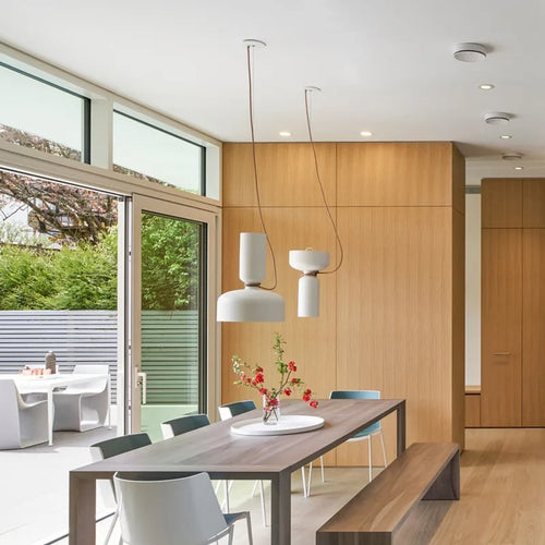 suspension à deux têtes design moderne pour intérieur - vue 4 sur 16