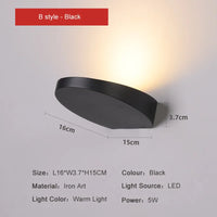 applique murale led moderne pour décoration intérieure