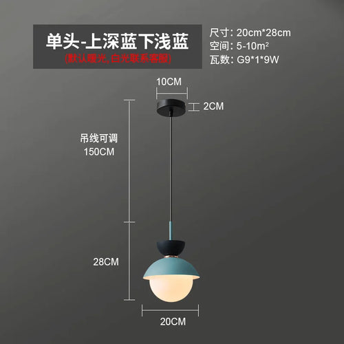 lampe de chevet moderne nordique créative pour décoration intérieure - vue 23 sur 26