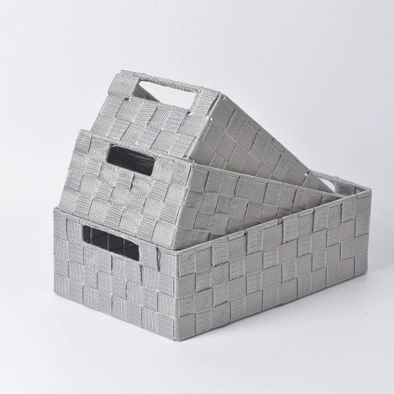 panier de rangement tissé simple et polyvalent pour divers objets - vue 5 sur 9
