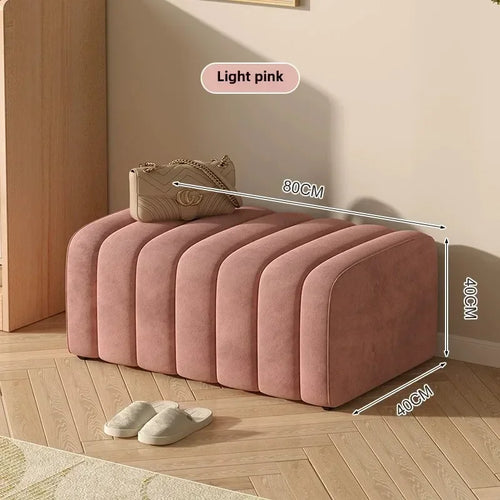 banc à chaussures design moderne avec repose pieds doux et confortable - vue 16 sur 26