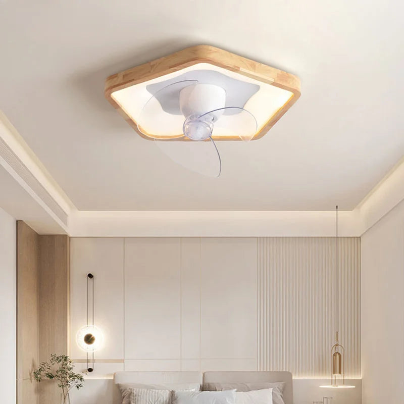 plafonnier oscillant créatif nordique avec lumière led et télécommande - vue 3 sur 11