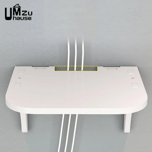 étagère flottante pour routeur et accessoires de rangement mural - vue 3 sur 8