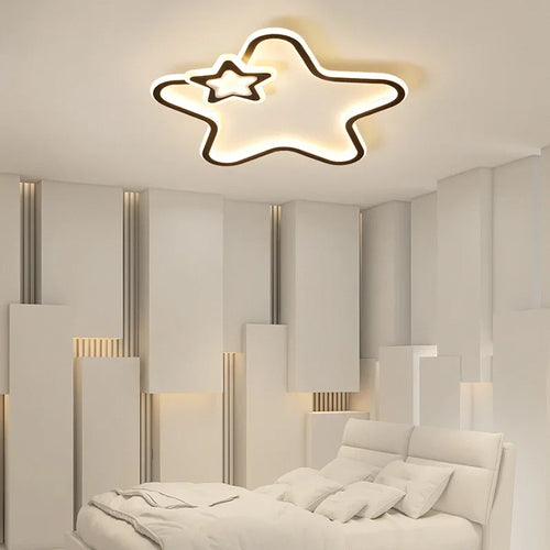 plafonnier led étoile moderne pour décoration intérieure - vue 3 sur 16