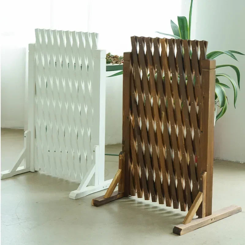 clôture en bois massif pour jardin et animaux de compagnie - vue 1 sur 22