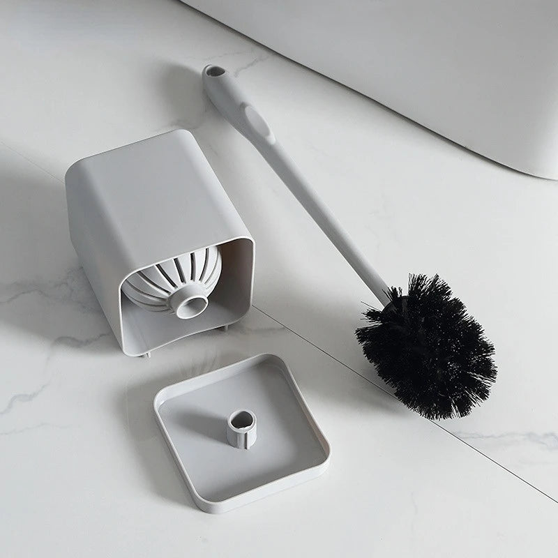 ensemble de porte-brosse en silicone pour nettoyage suspendu - vue 4 sur 8