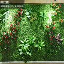 décoration végétale murale verte pour intérieur élégant