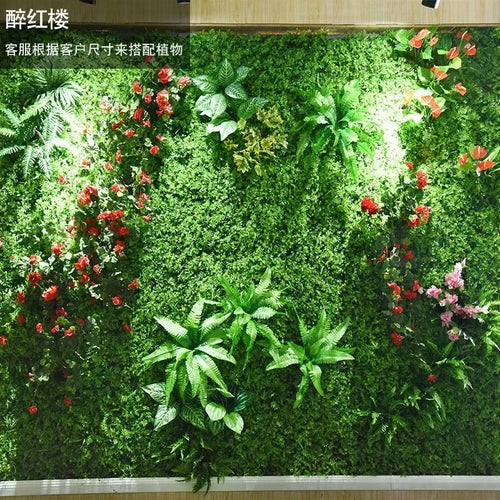 décoration végétale murale verte pour intérieur élégant - vue 11 sur 25