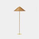 lampadaire led moderne nordique tissé à la main en bambou rotin