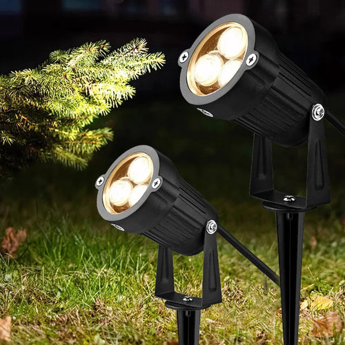 lampe de jardin led étanche pour éclairage extérieur décoratif - vue 2 sur 8