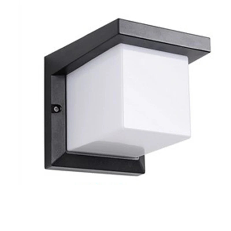 15W outdoor wall lamp led special design good looking wall light with warm white or white doorway aluminum wall sconce garden - vue 3 sur 6