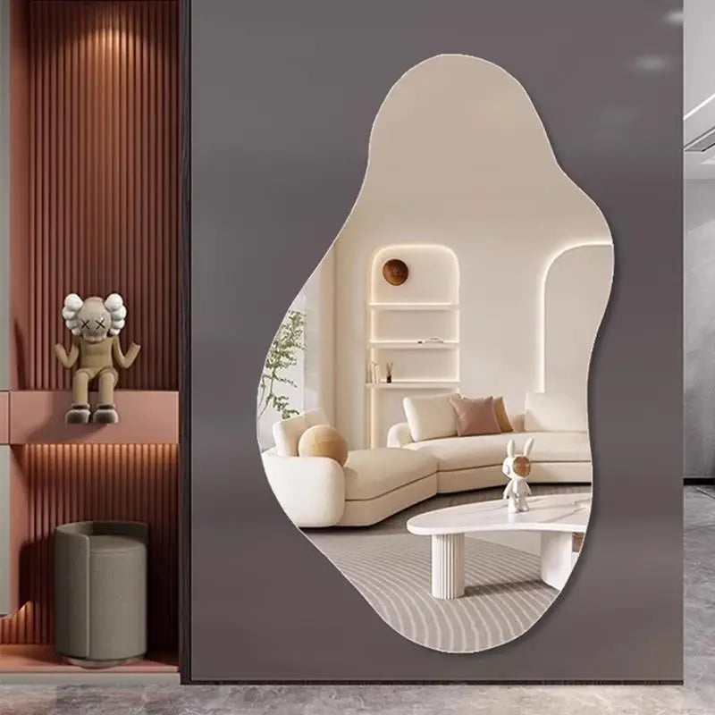 miroir mural intelligent avec éclairage led luxe et simplicité créative - vue 5 sur 8