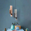 suspension art déco terrazzo réglable pour intérieur élégant