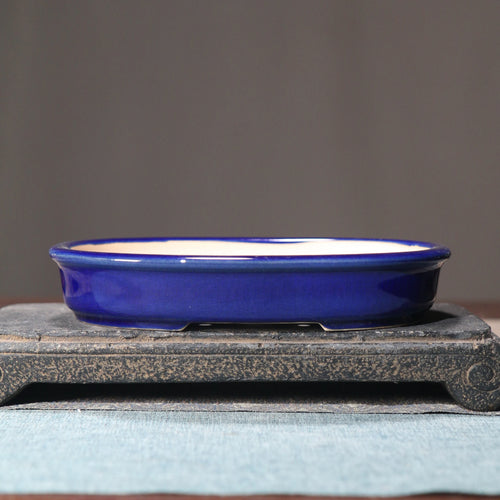 pot de fleurs rond en sable pour bonsaï rétro et succulentes - vue 15 sur 19