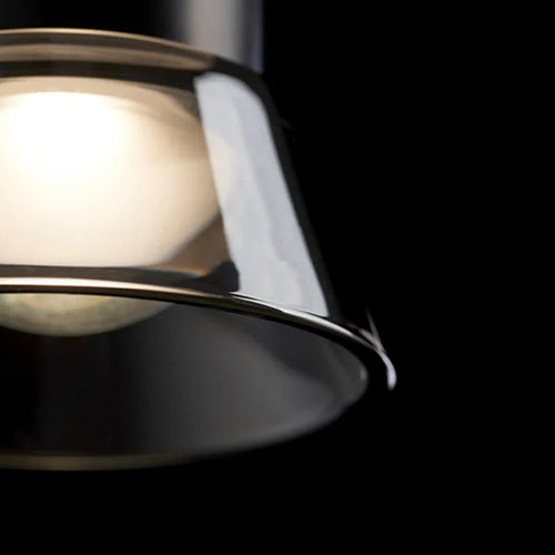 suspension moderne en verre pour intérieur design minimaliste - vue 6 sur 8