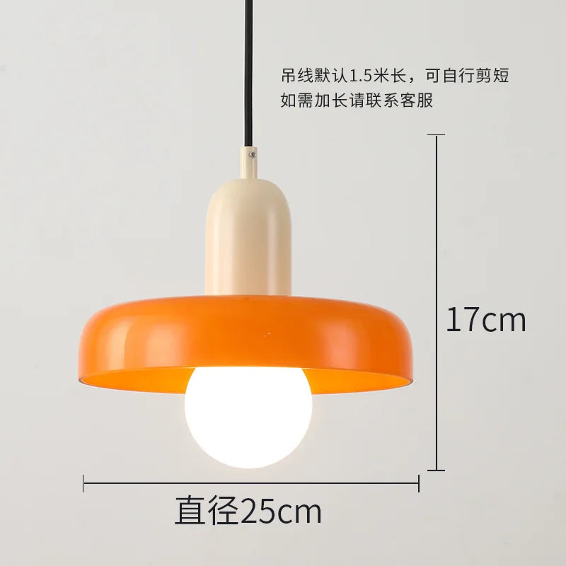 lampe suspendue en verre nordique pour décoration intérieure - vue 15 sur 30