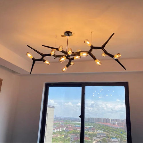 lustre led postmoderne roman de luxe pour hôtel - vue 3 sur 13