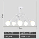 lustre sputnik moderne style industriel pour intérieur élégant
