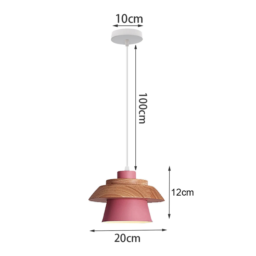 suspension nordique en aluminium rétro pour éclairage intérieur - vue 20 sur 20