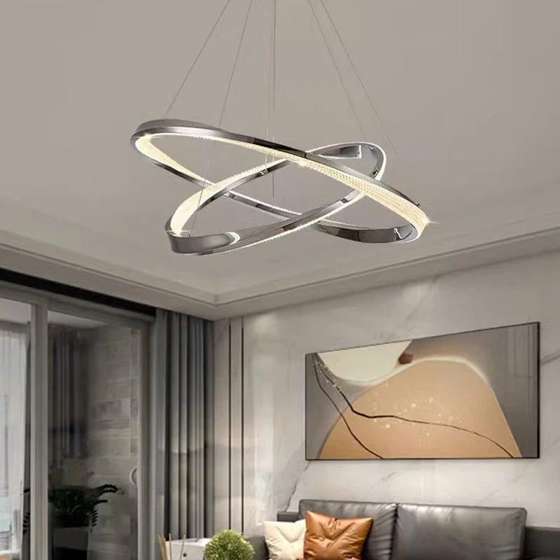 lustre nordique suspension éclairage intérieur - vue 5 sur 9