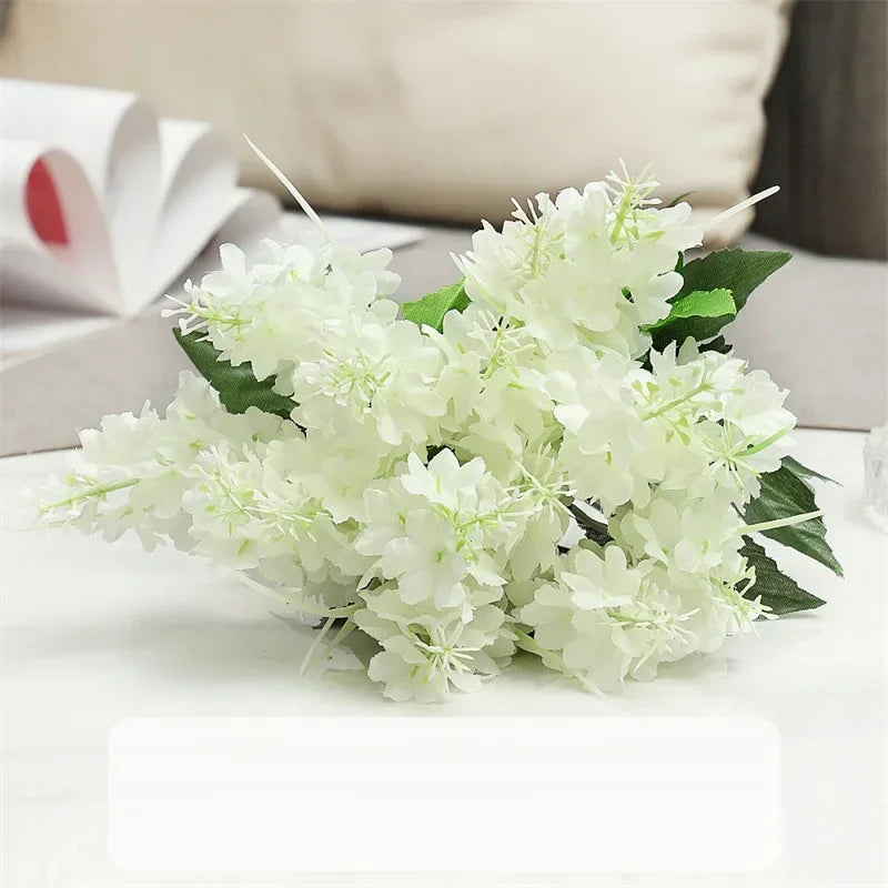 bouquet de jacinthes artificielles pour décoration florale élégante - vue 1 sur 13