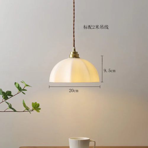 suspension design en cuivre pour restaurant et magasin