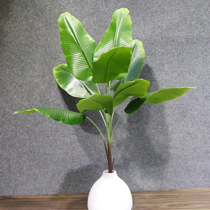 grandes plantes artificielles bananiers tropicaux décorations jungle - vue 2 sur 6