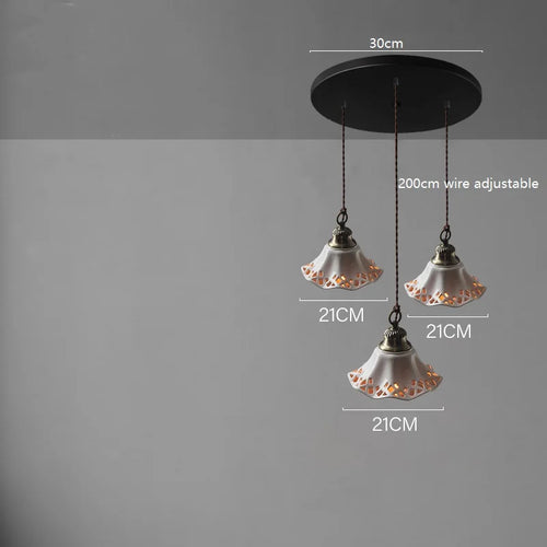 Suspension led en céramique moderne simple - vue 18 sur 29