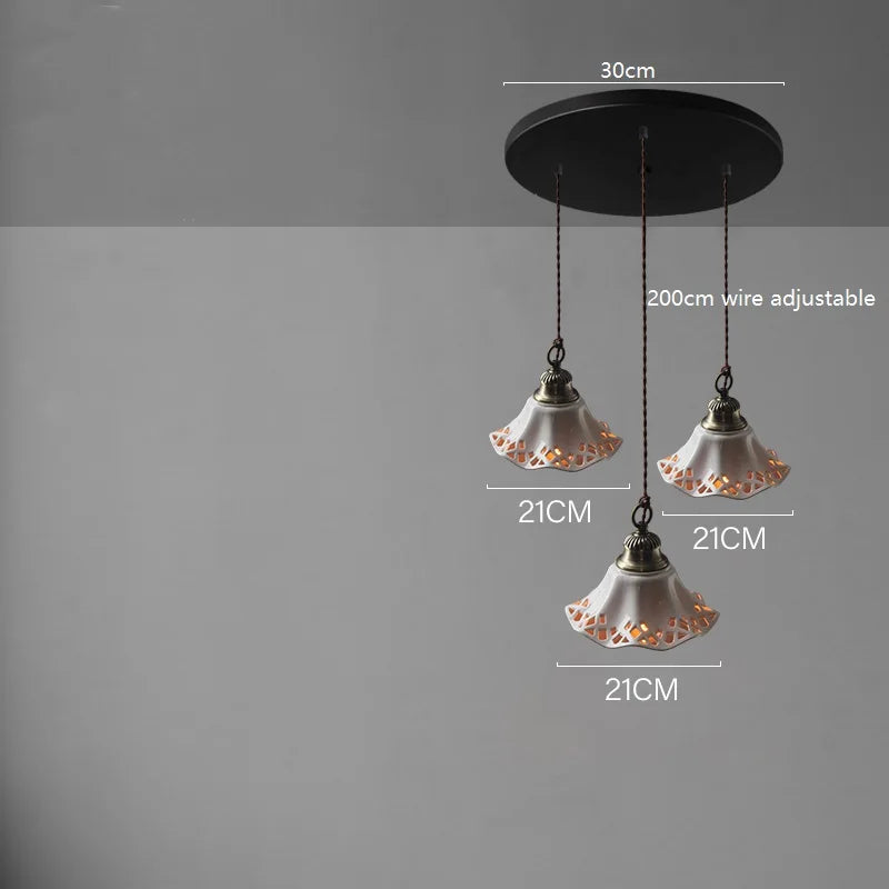 Suspension led en céramique moderne simple - vue 17 sur 29