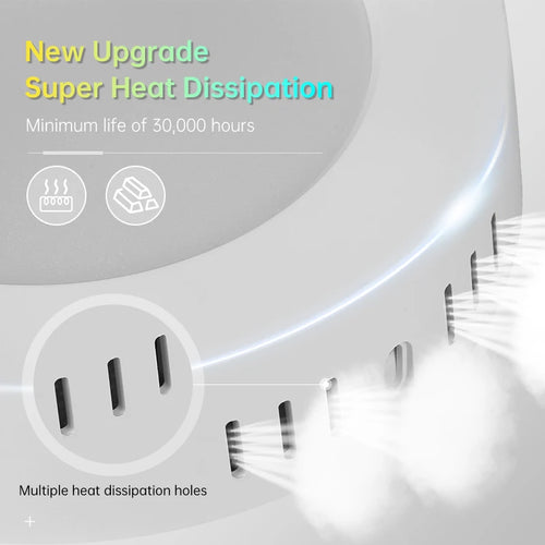 plafonnier à panneau led ultra fin pour intérieur - vue 4 sur 12