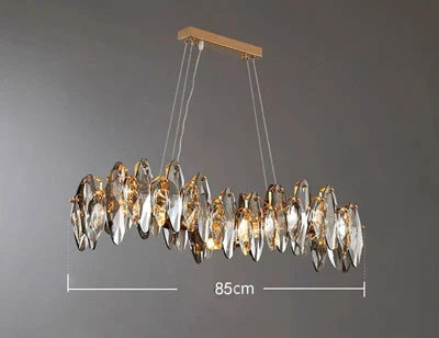 lustre vintage art déco en cristal pour éclairage intérieur - vue 9 sur 11