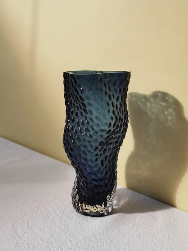 vase en verre nordique transparent pour décorations florales élégantes - vue 9 sur 11