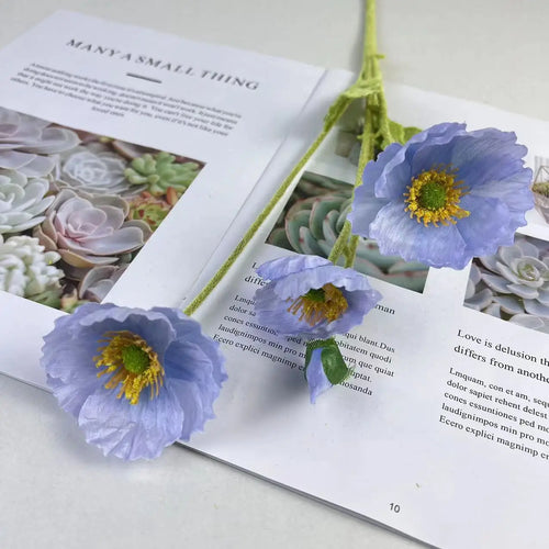 bouquet de fleurs artificielles en soie pour décorations diverses - vue 12 sur 19