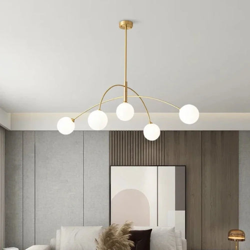 suspension led moderne design minimaliste pour intérieur élégant - vue 3 sur 8