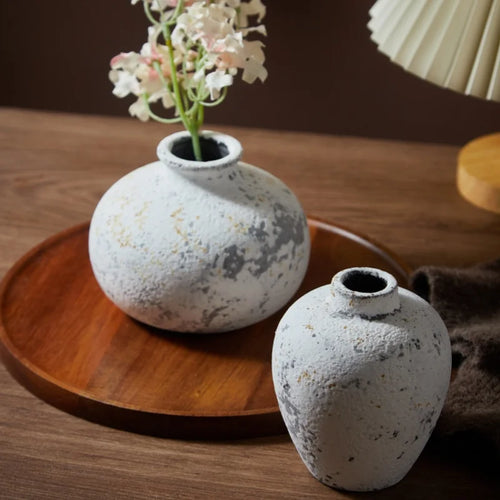 vase en céramique fait main pour fleurs séchées décoration maison - vue 2 sur 9