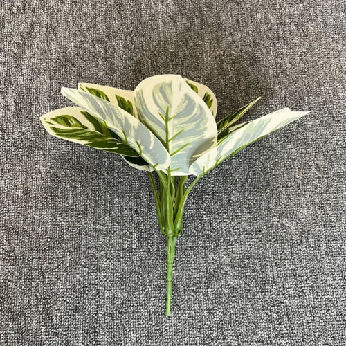 feuilles de phénix artificielles décoration verte en plastique - vue 2 sur 40