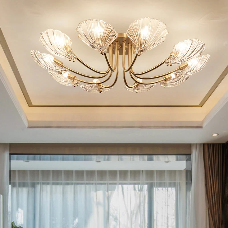 lustres en cuivre modernes pour un éclairage intérieur élégant - vue 5 sur 10