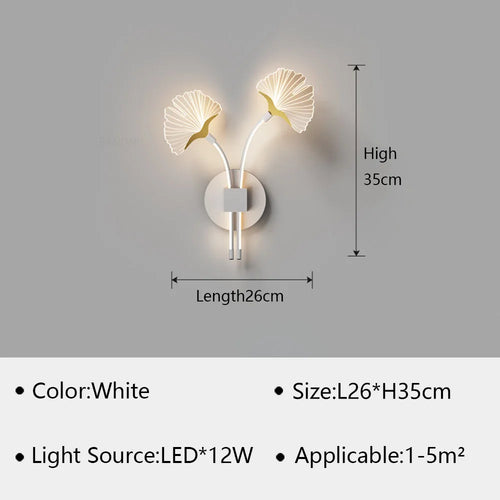 applique murale led moderne pour décoration intérieure élégante - vue 9 sur 21