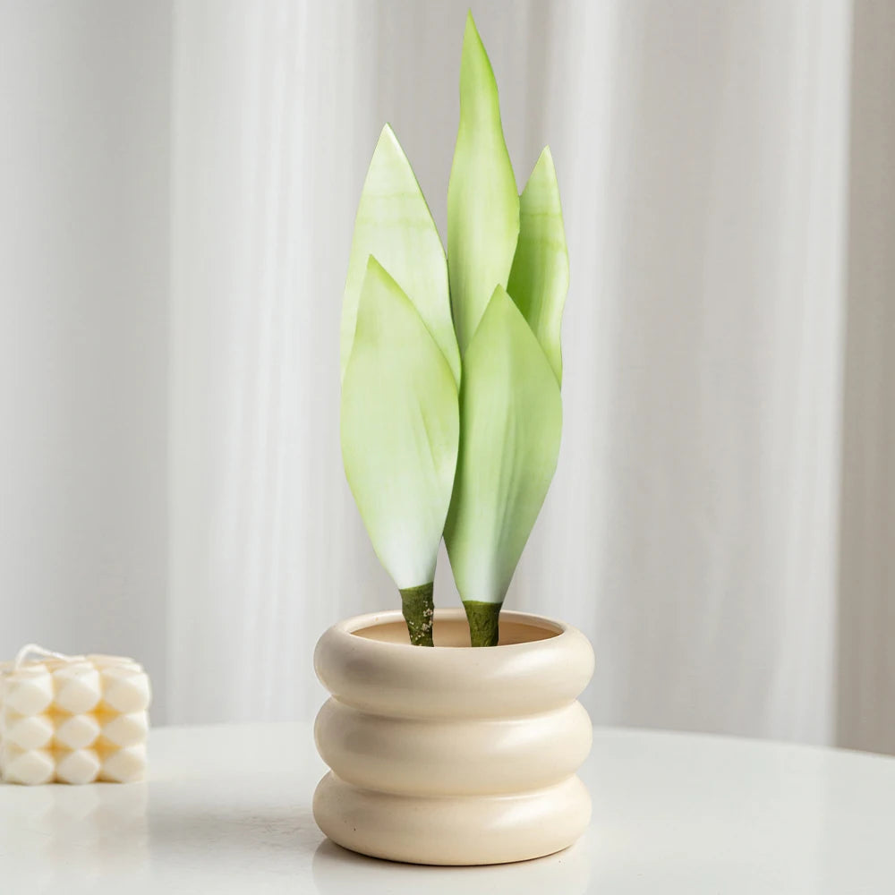plantes succulentes artificielles décoratives pour intérieur et extérieur - vue 2 sur 7