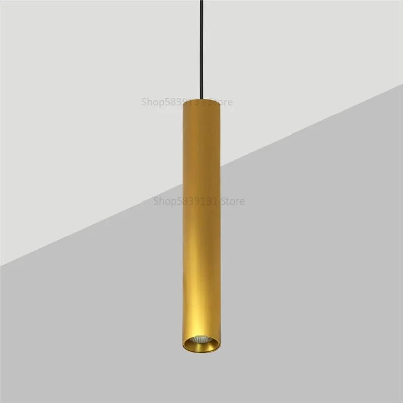 suspension moderne cylindrique pour décoration intérieure nordique - vue 9 sur 12