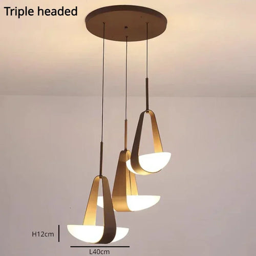 lustre nordique moderne créatif éclairage décoratif intérieur - vue 7 sur 8